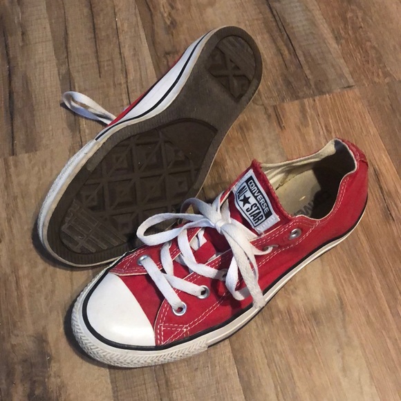 Red Converse - Picture 1 of 4